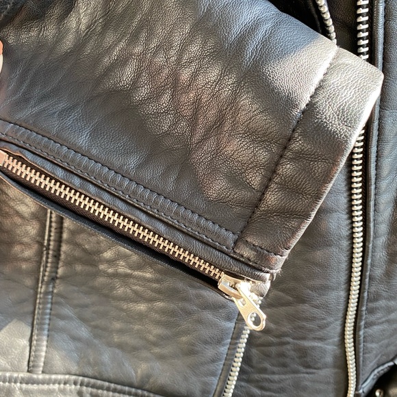 Faux leather jacket - Picture 4 of 4